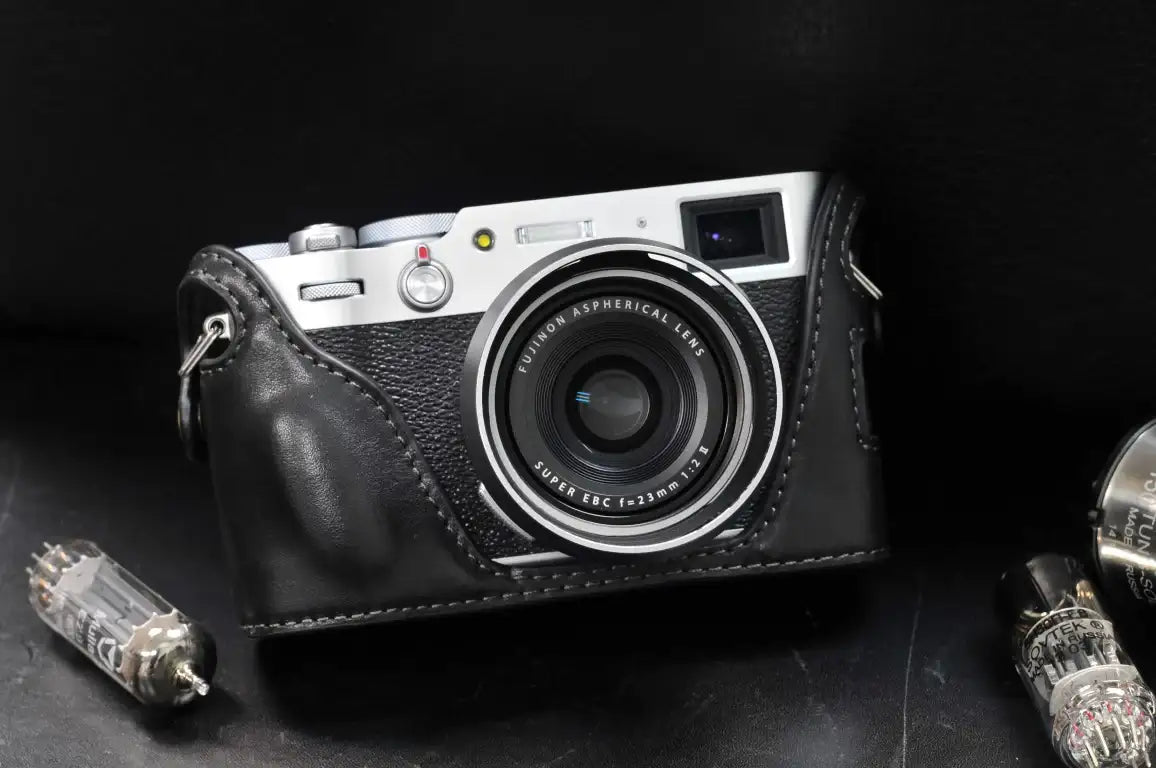 Fujifilm X 100V Leather Camera Case - kaza-deluxe