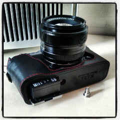 Fujifilm X E1 / X E2 Leather Camera Case - kaza-deluxe