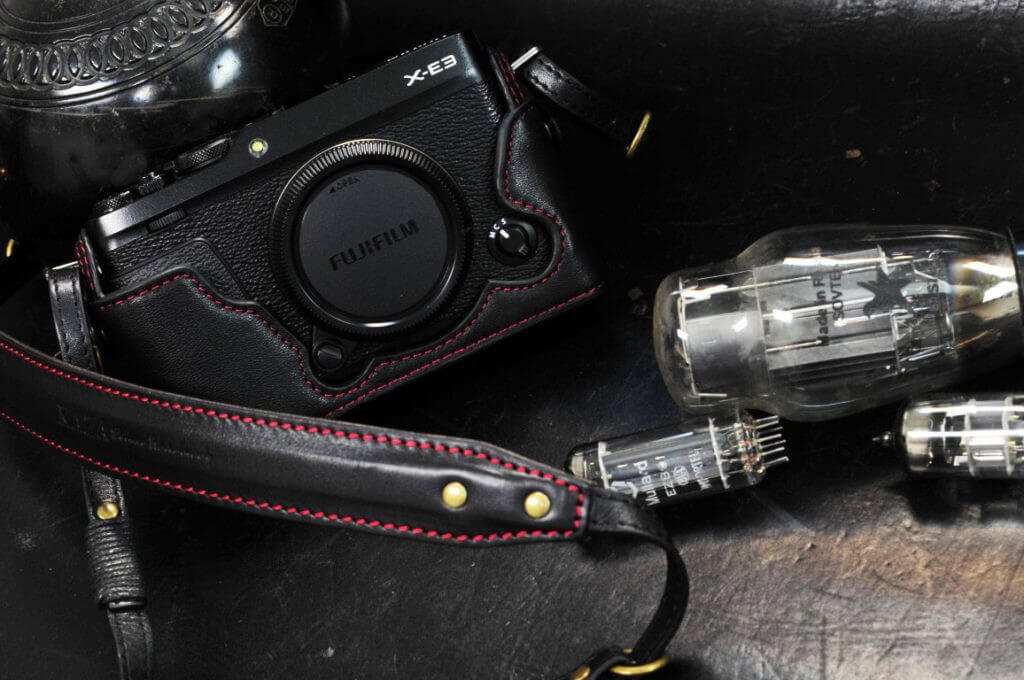 Fujifilm X E3 Leather Camera Case - kaza-deluxe