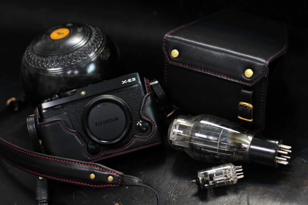 Fujifilm X E3 Leather Camera Case - kaza-deluxe