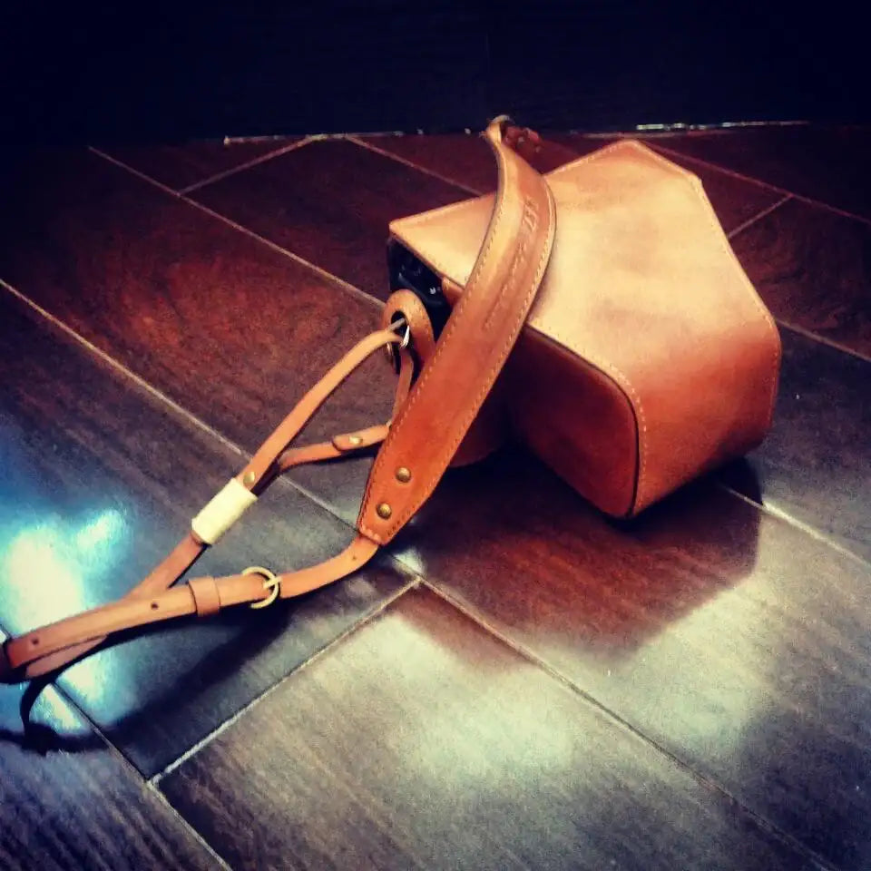 Fujifilm X Pro1 Leather Camera Case - kaza-deluxe