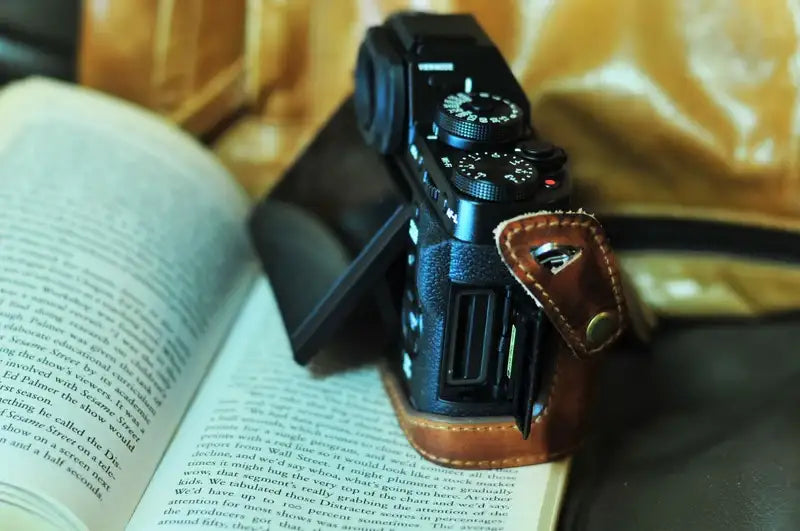 Fujifilm X T1 Leather Camera Case - kaza-deluxe