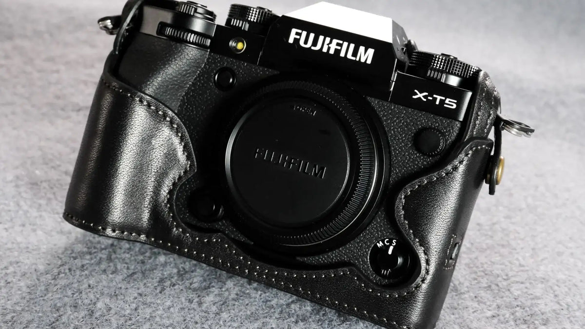 Fujifilm X T5 Leather Camera Case - kaza-deluxe