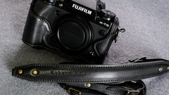 Fujifilm X T5 Leather Camera Case - kaza-deluxe