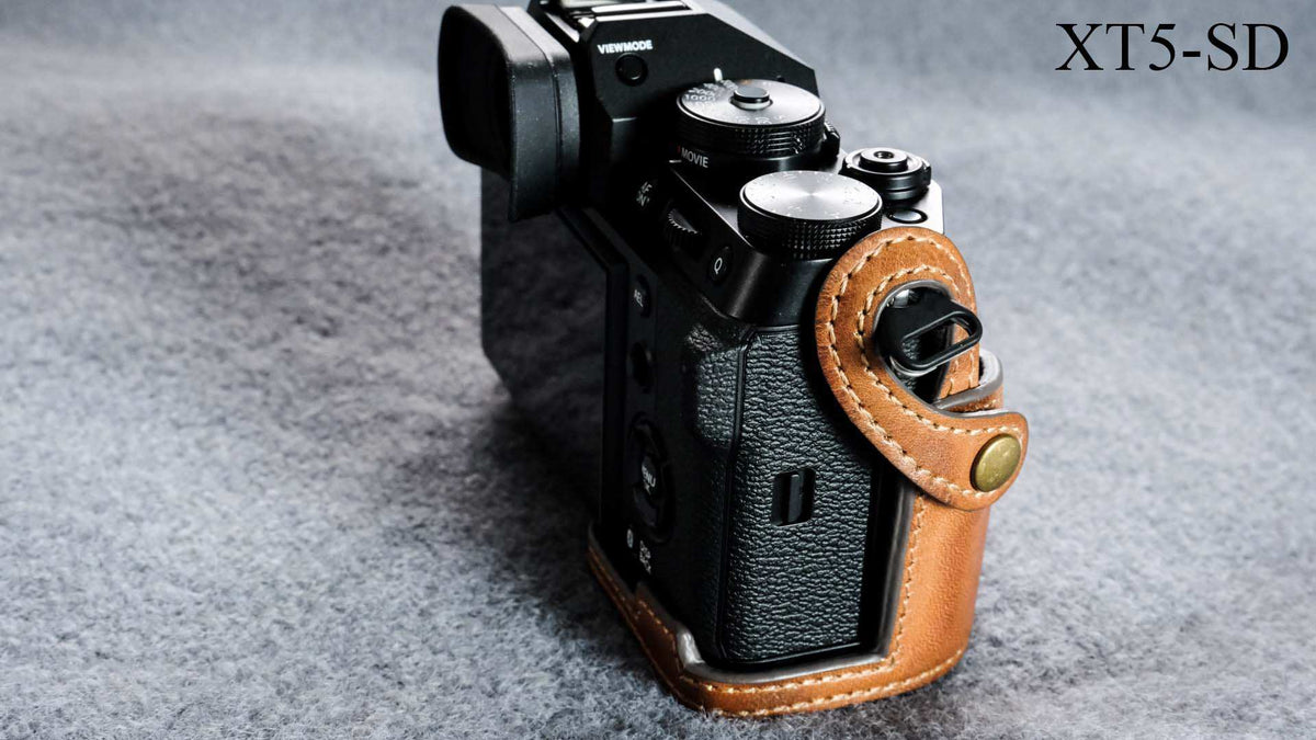 Fujifilm X T5 Leather Camera Case - kaza-deluxe
