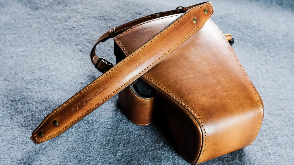 Fujifilm X T5 Leather Camera Case - kaza-deluxe
