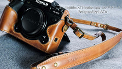 Fujifilm X T5 Leather Camera Case - kaza-deluxe