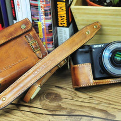 Sony A6300 Leather Camera Case - kaza-deluxe