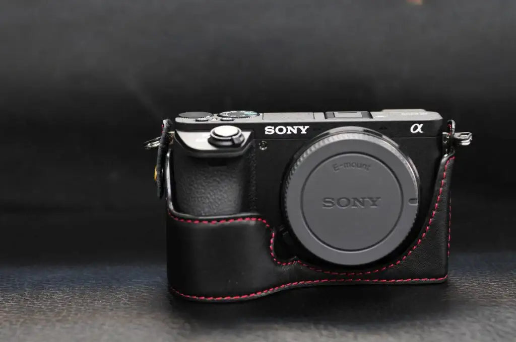 Sony A6500 Leather Camera Case - kaza-deluxe