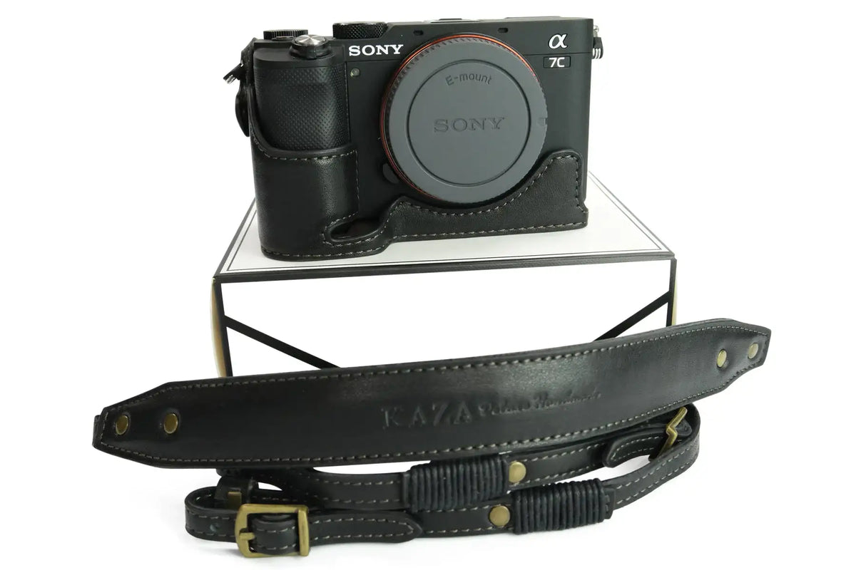 Sony A7C Leather Camera Case - kaza-deluxe