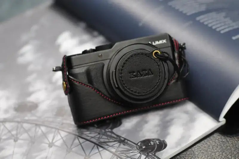 Panasonic LX100 Leather Camera Case - kaza-deluxe