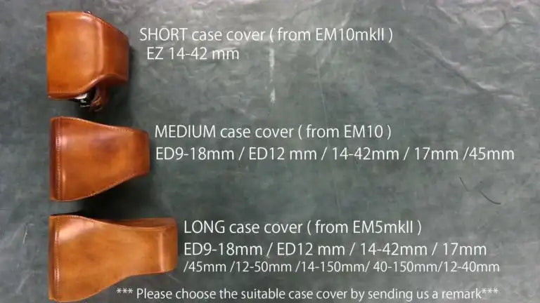 Olympus EM10 MK IV Leather camera case - kaza-deluxe