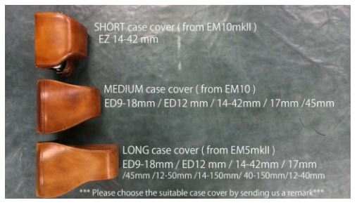 Olympus E M10 Mark II Leather Camera Case - kaza-deluxe
