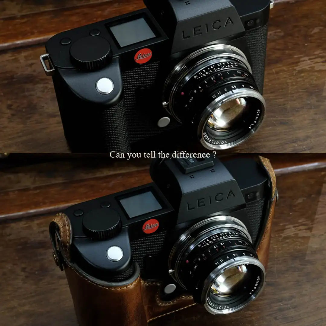Leica SL2-S / SL2 Series Leather Case - kaza-deluxe