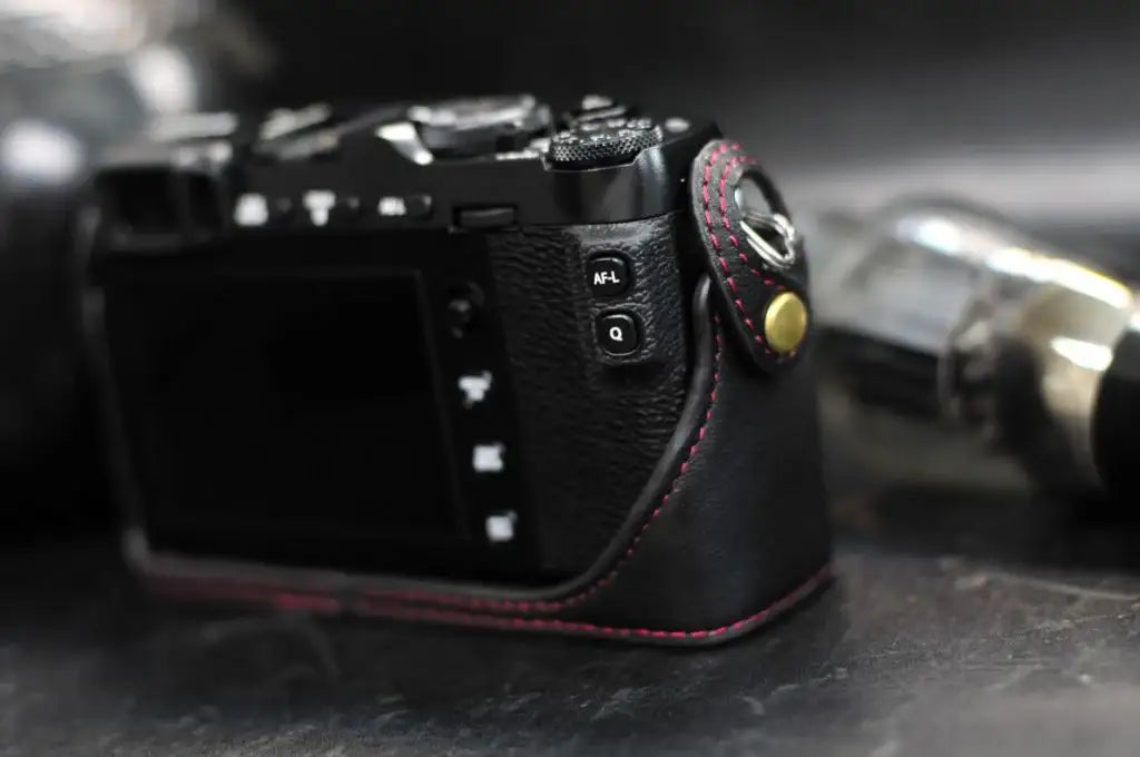 Fujifilm X E3 Leather Camera Case - kaza-deluxe