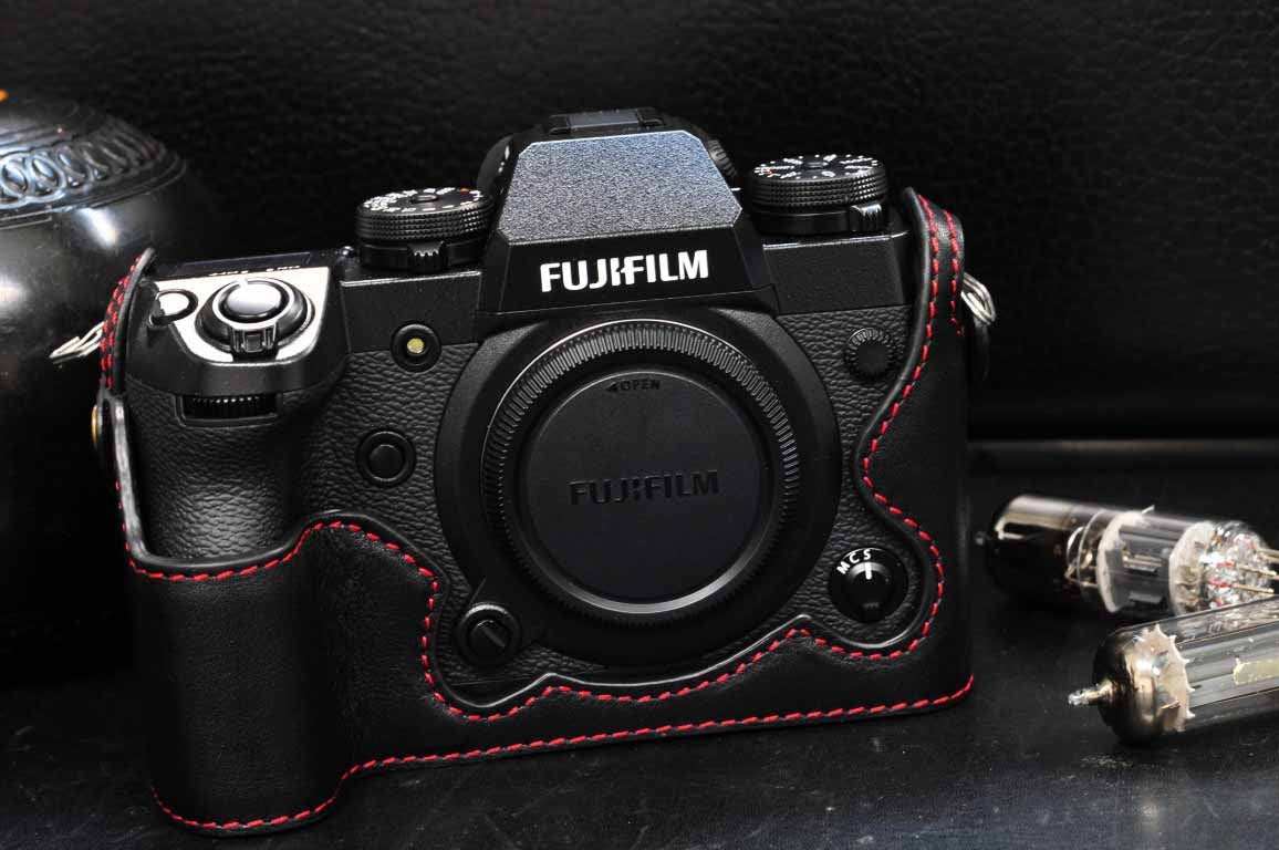 Fujifilm X H1 Leather Camera Case - Combo Set - kaza-deluxe
