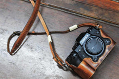 Fujifilm X H1 Leather Camera Case - Combo Set - kaza-deluxe
