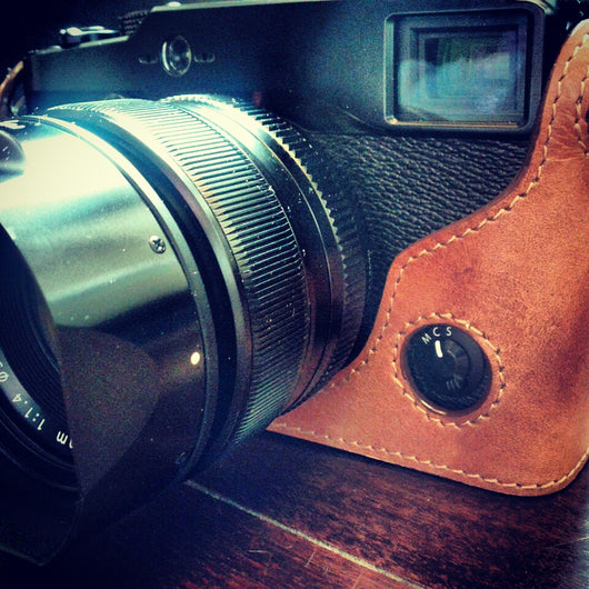 Fujifilm X Pro1 Leather Camera Case | kaza-deluxe
