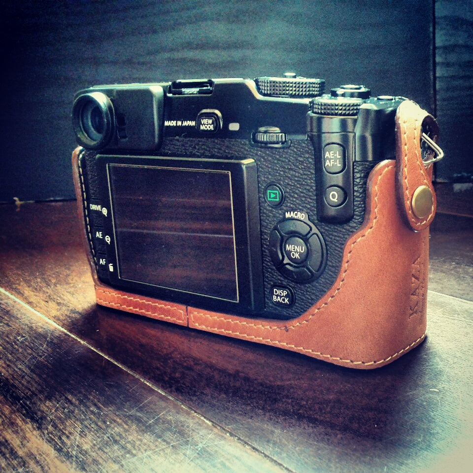 Fujifilm X Pro1 Leather Camera Case - kaza-deluxe