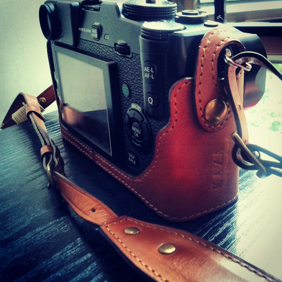 Fujifilm X Pro1 Leather Camera Case