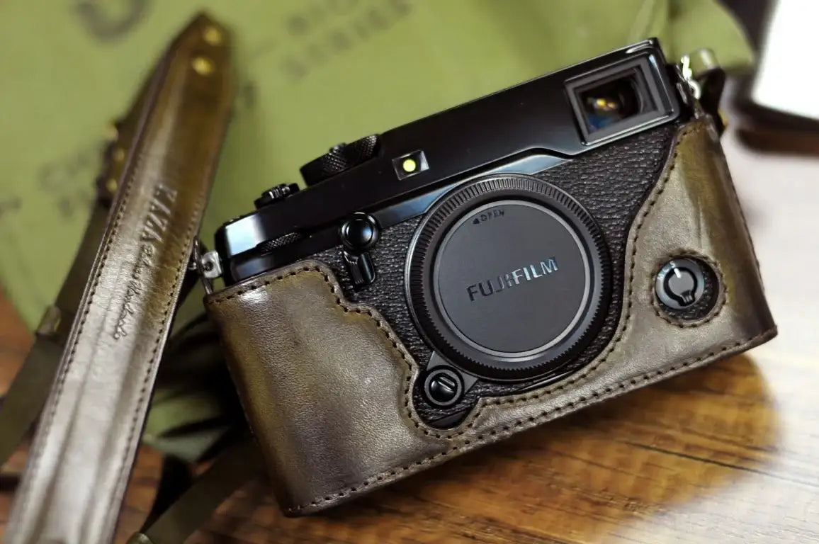 Fujifilm X Pro2 Leather Camera Case - Combo Set - kaza-deluxe