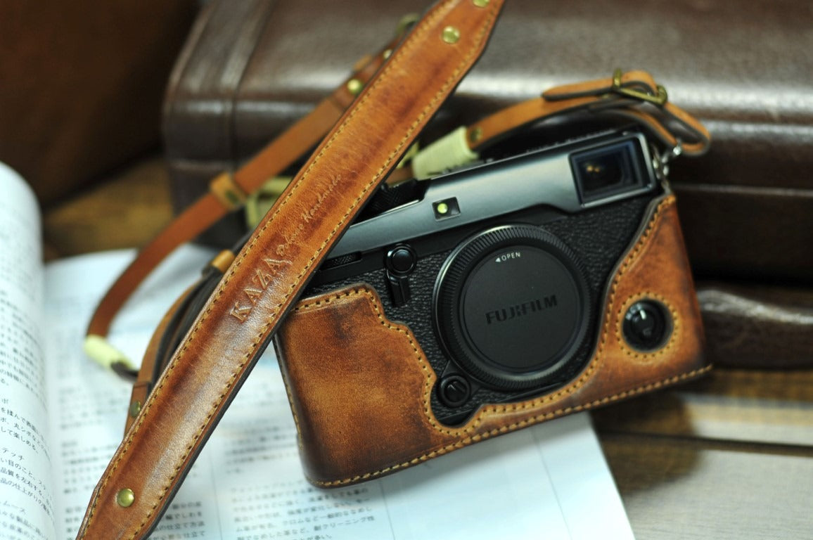 Fujifilm X Pro2 Leather Camera Case - Combo Set - kaza-deluxe