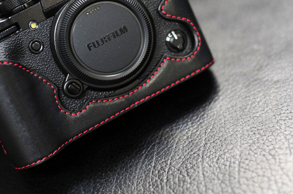 Fujifilm X T2 Leather Camera Case | kaza-deluxe