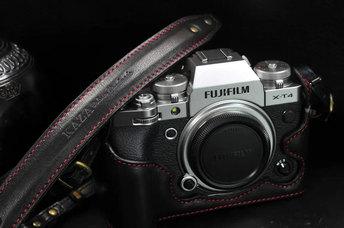 Fujifilm X T4 Leather Camera Case - kaza-deluxe