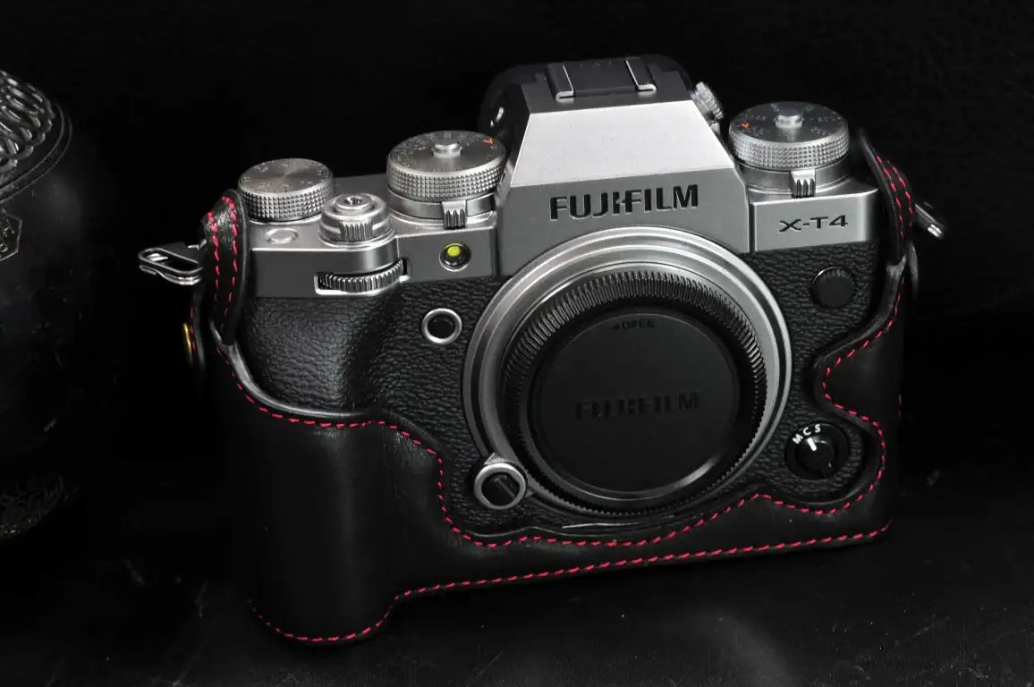 Fujifilm X T4 Leather Camera Case - kaza-deluxe
