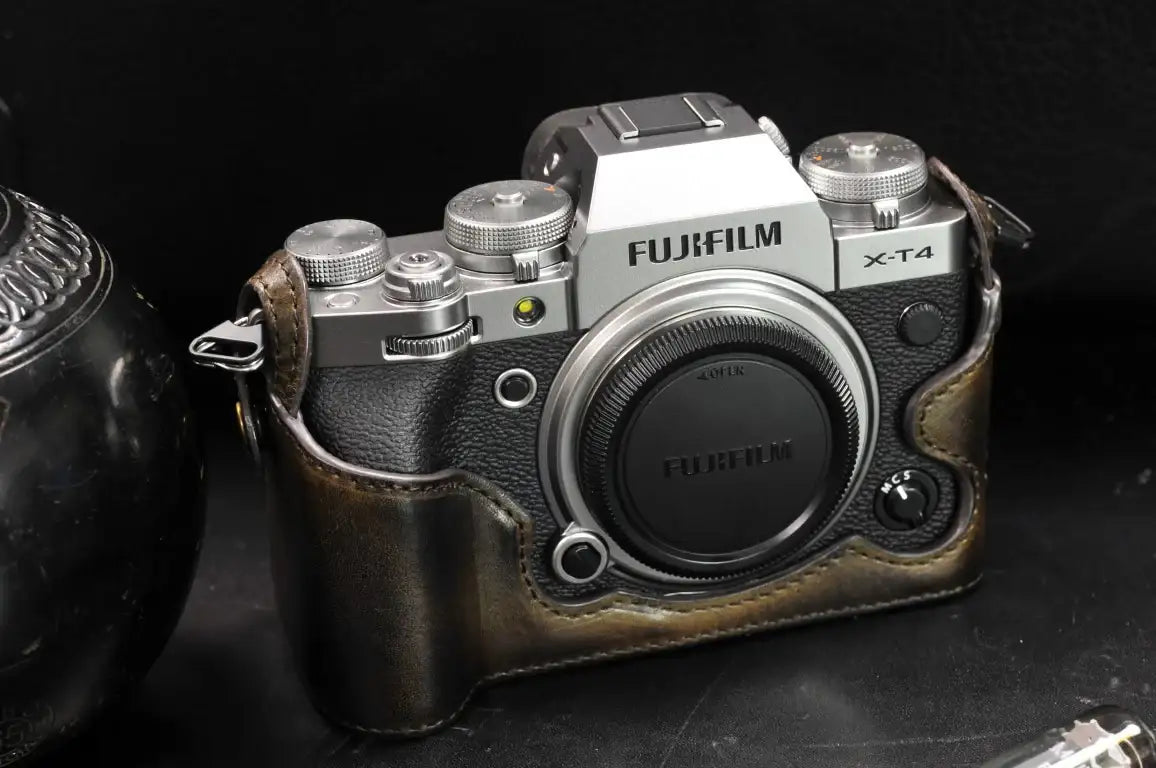 Fujifilm X T4 Leather Camera Case - kaza-deluxe