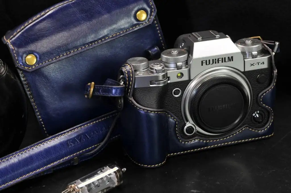 Fujifilm X T4 Leather Camera Case - kaza-deluxe