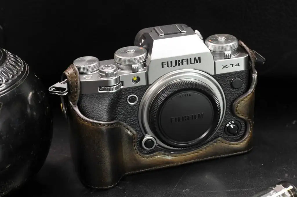 Fujifilm X T4 Leather Camera Case - kaza-deluxe