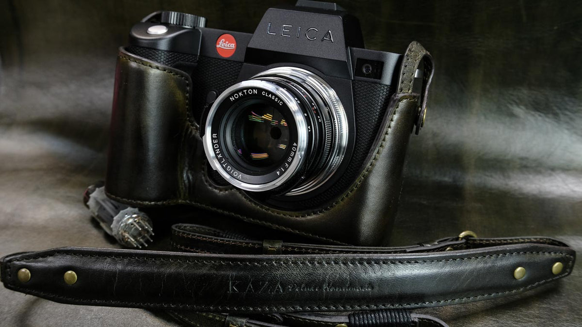 Leica SL2-S / SL2 Series Leather Case - kaza-deluxe