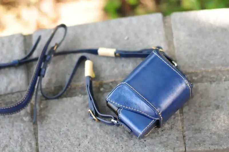 Sony RX100 Leather Camera Case - Combo Set - kaza-deluxe