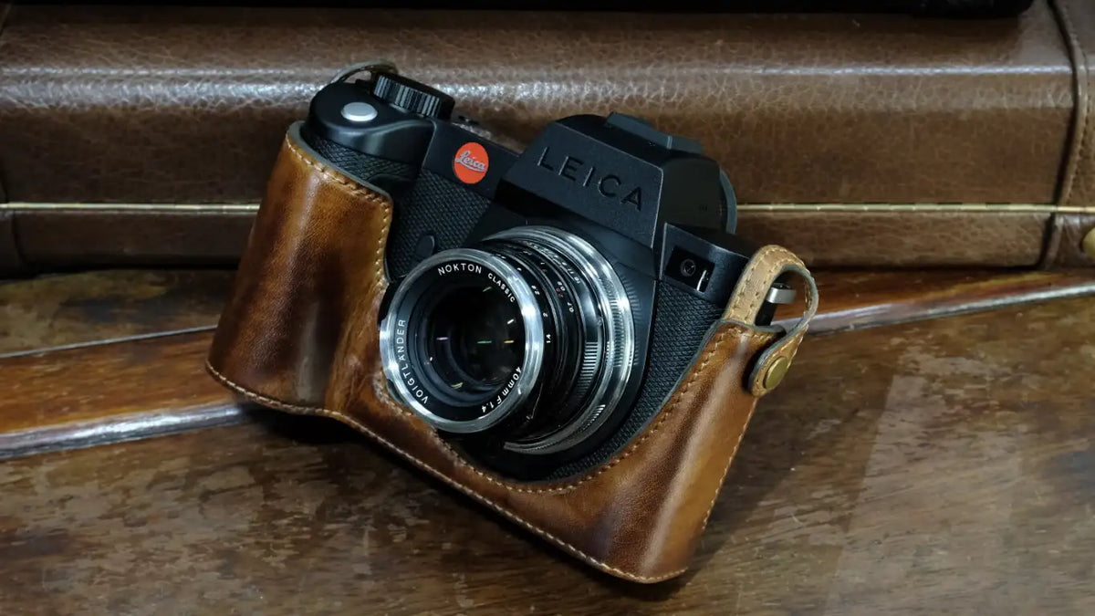 Leica SL2-S / SL2 Series Leather Case - kaza-deluxe