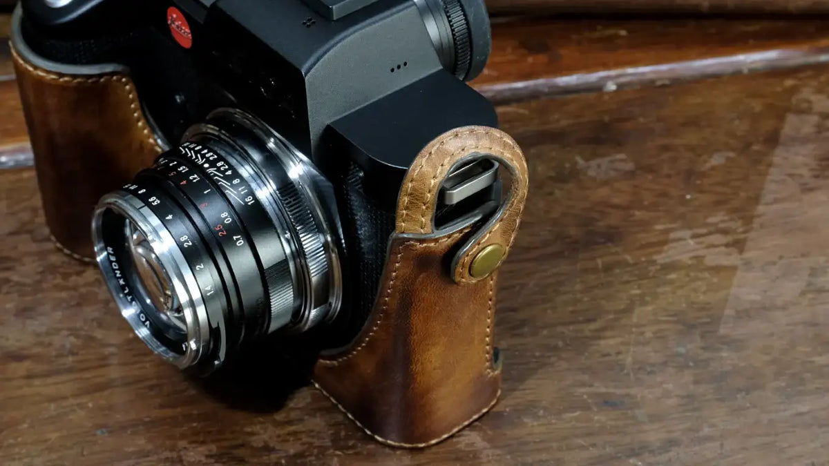 Leica SL2-S / SL2 Series Leather Case - kaza-deluxe