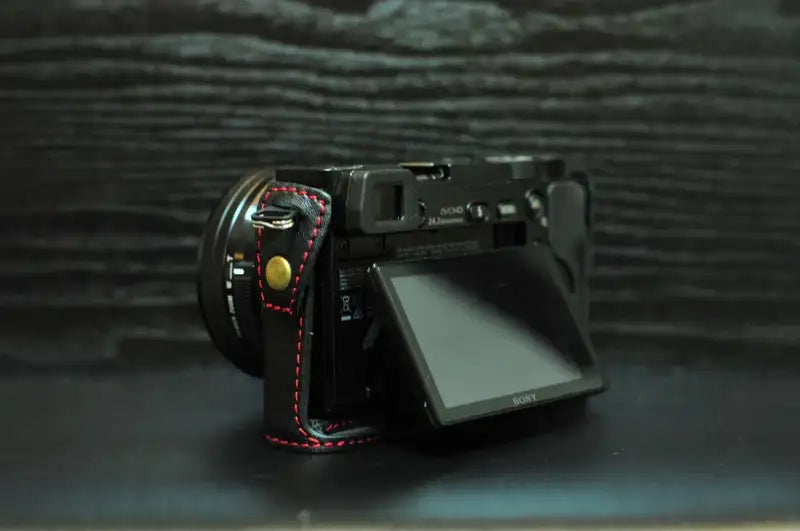 Sony A6000 Leather Camera Case - kaza-deluxe
