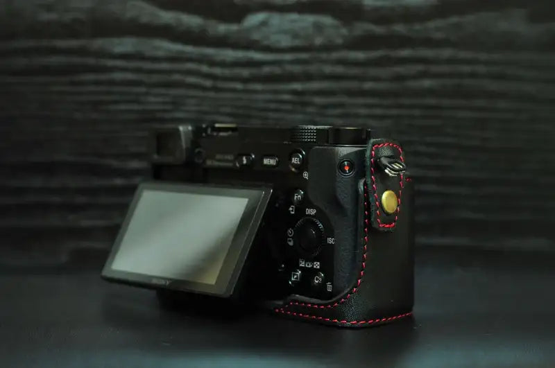 Sony A6000 Leather Camera Case - kaza-deluxe