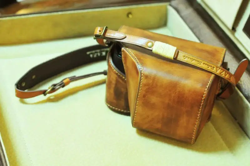 Sony A6000 Leather Camera Case - kaza-deluxe
