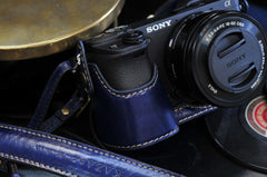 Sony A6400 Leather Camera Case - kaza-deluxe
