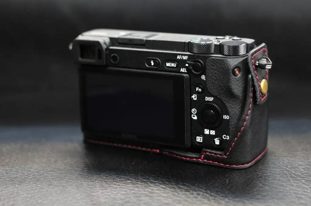 Sony A6500 Leather Camera Case - kaza-deluxe
