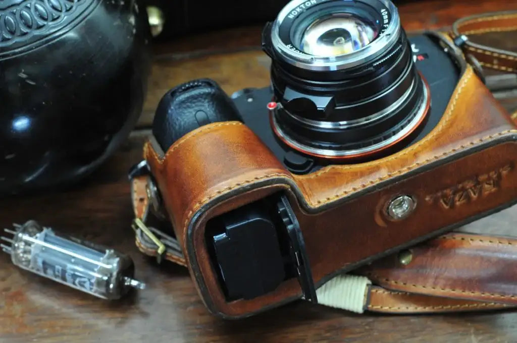 Sony A7R3 / A7III /A9 Series Leather Camera Case - kaza-deluxe