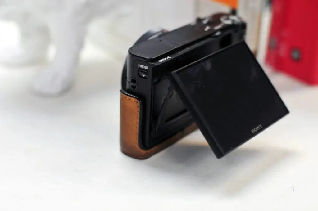 Sony RX100 VI / V / IV / M3 / M4 / M5 / M6 Series Leather Camera Case - kaza-deluxe
