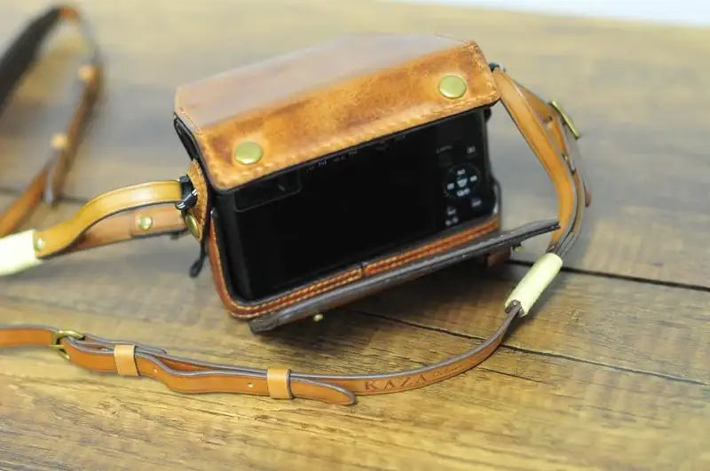 Panasonic LX100 Leather Camera Case - kaza-deluxe