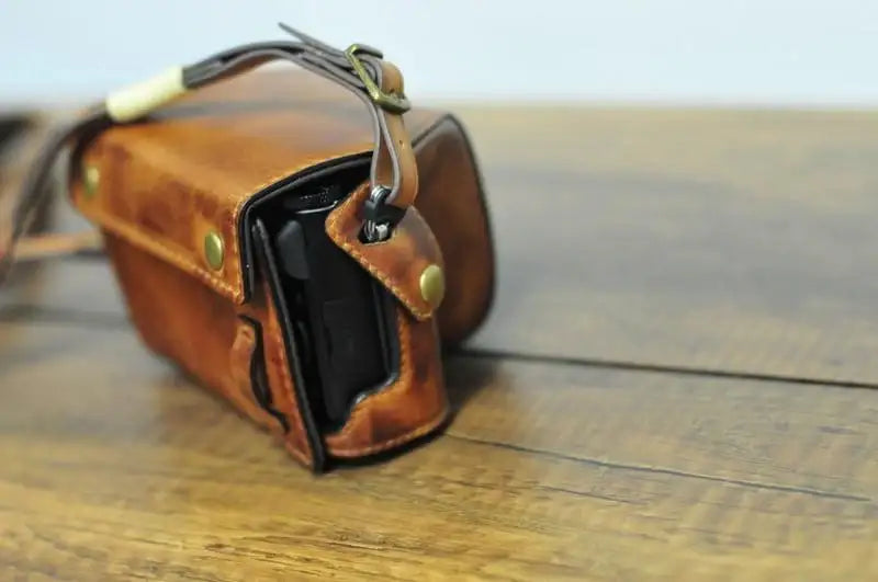 Panasonic LX100 Leather Camera Case - kaza-deluxe