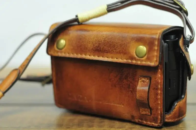 Panasonic LX100 Leather Camera Case - kaza-deluxe