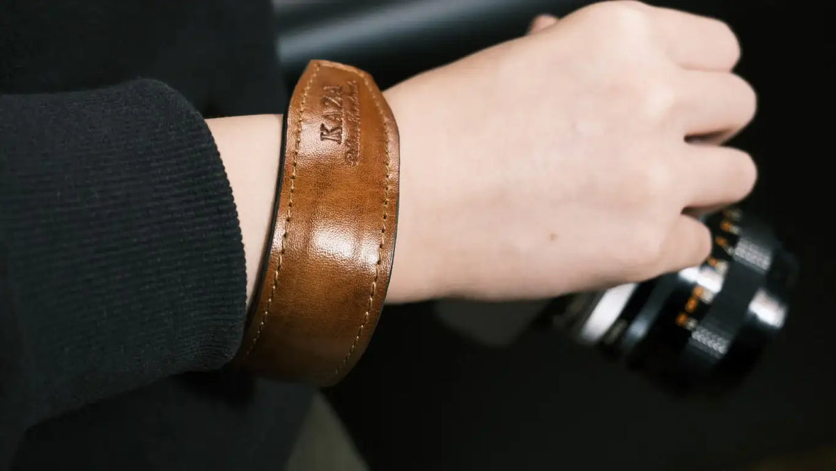 WRIST STRAP [COW LEATHER] - kaza-deluxe