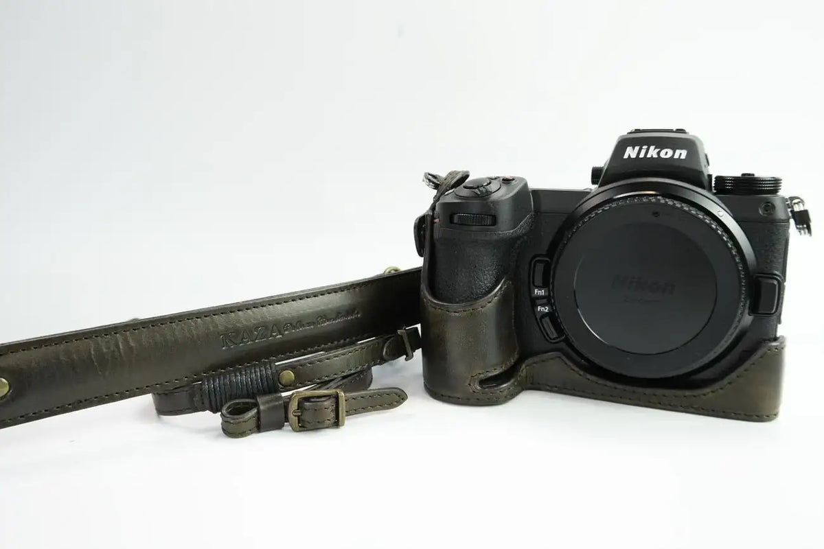 NIKON Z5/Z6/Z7/Z6II/Z7II SERIES - Half Case + Strap - kaza-deluxe