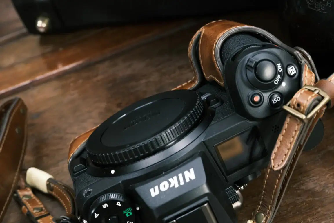 NIKON Z5/Z6/Z7/Z6II/Z7II SERIES - Half Case + Strap - kaza-deluxe